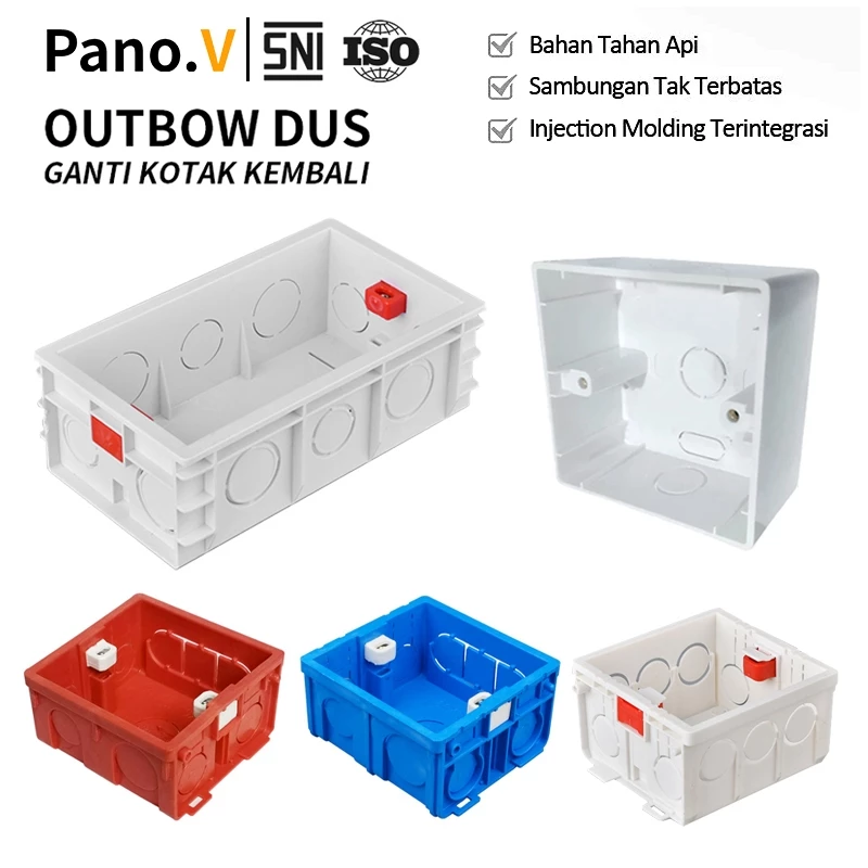 Mengenal Teknik Pemasangan Inbow dan Outbow pada Saklar dan Stop Kontak